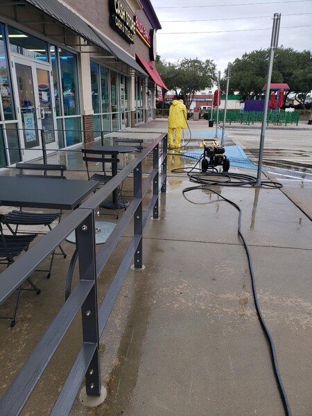 Concrete Floor Cleaning in Houston, TX (1)