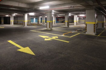 Parking Deck Cleaning by System4 of Houston